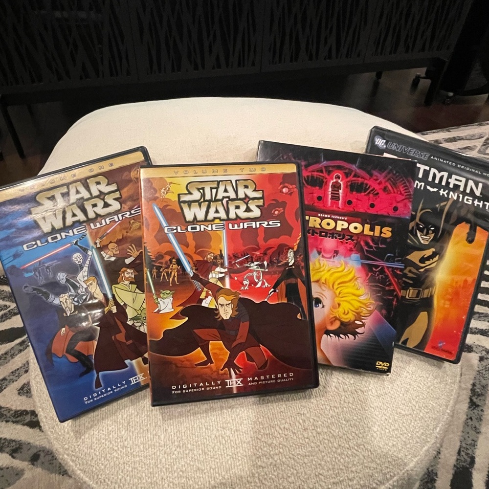 Star Wars and Batman DVD Collection